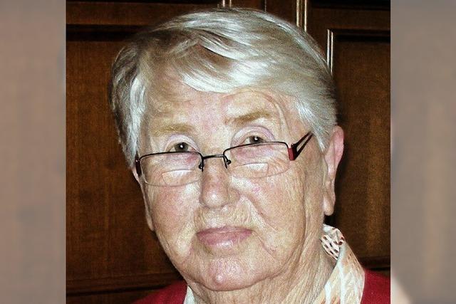 Gertrud Kabus wurde 85 Jahre