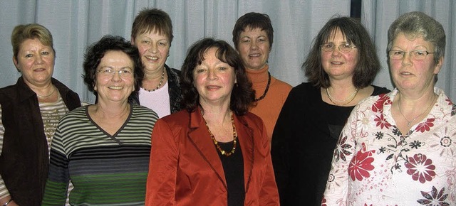 Fhrungsteam des Frauenvereins: Erika ...rsitzende Marianne Braun  (von links)   | Foto: Anita Werner