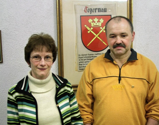 Geehrt  in  Tegernau:  Die  Blutspende...s  auerdem  fr Manuela  Tscheulin.    | Foto: Nadja Senn