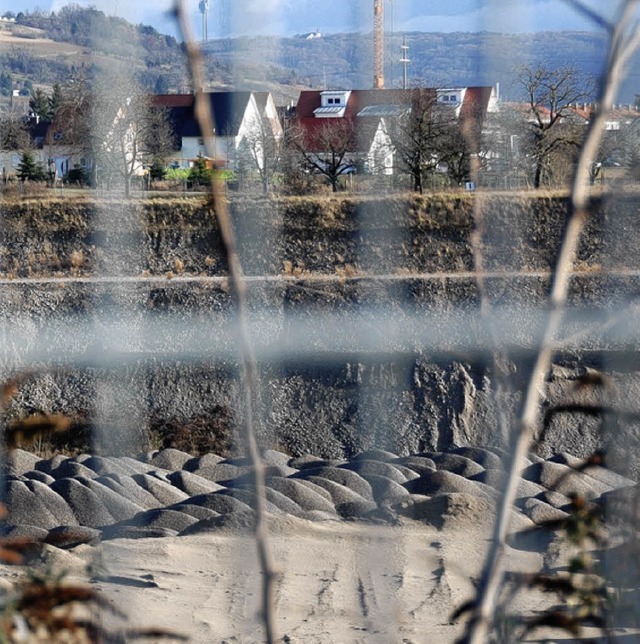 Noch ist der Kiesabbauantrag von Holcim nicht vom Tisch.   | Foto: Lauber