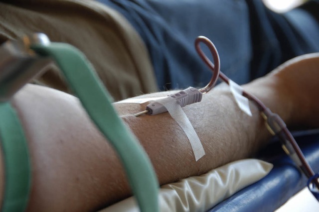 Untersttzung bei Blutspendeterminen gehrt zu den Aufgaben der DRK-Helfer.  | Foto: David Seitz