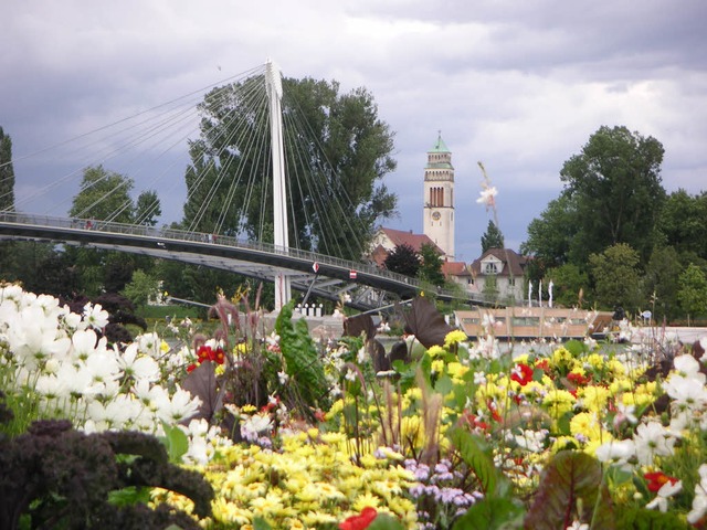 Im &#8222;Garten der zwei Ufer&#8220; ...t der zweite Eurodistrikt-Fahrradtag.   | Foto: Archivfoto: W. Grabherr