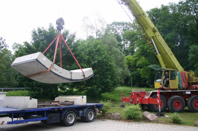 Hier war millimetergenaues Platzieren ntig.   | Foto: privat