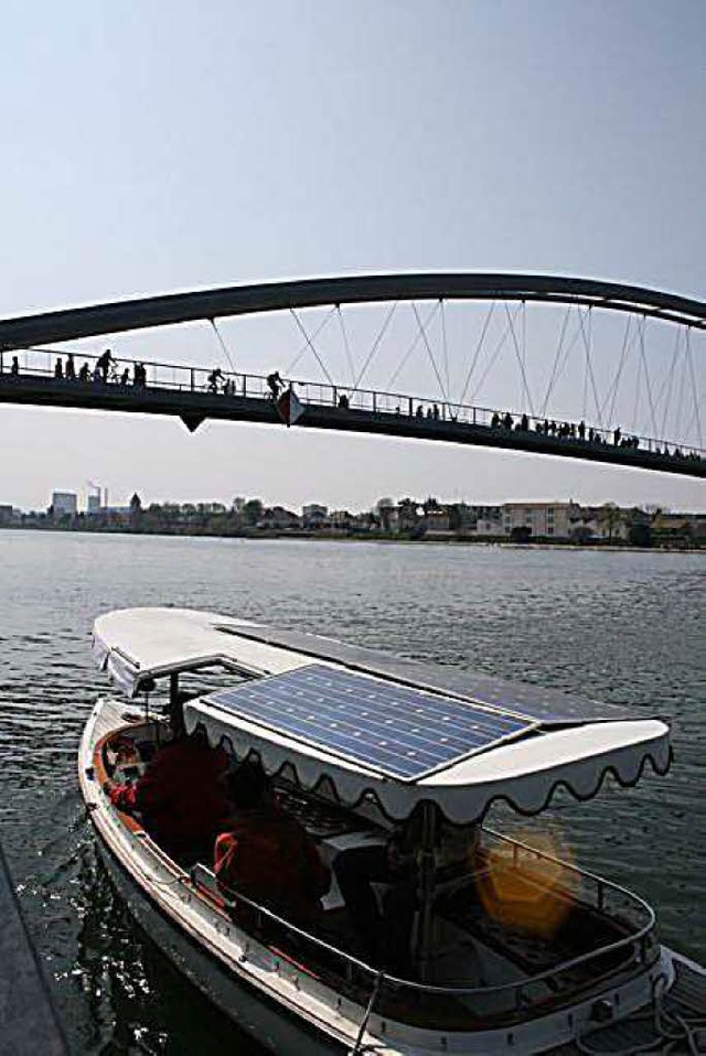 Mit der Solarfhre von Weil nach Basel...ck, das ist in Krze wieder mglich.   | Foto: PRIVAT