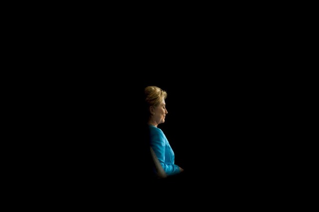 Vor dem Aus: Hillary Clinton  | Foto: AFP