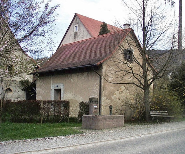 Das Waschhsli ist jetzt ein  Puppenhsli.    | Foto: Markus Maier