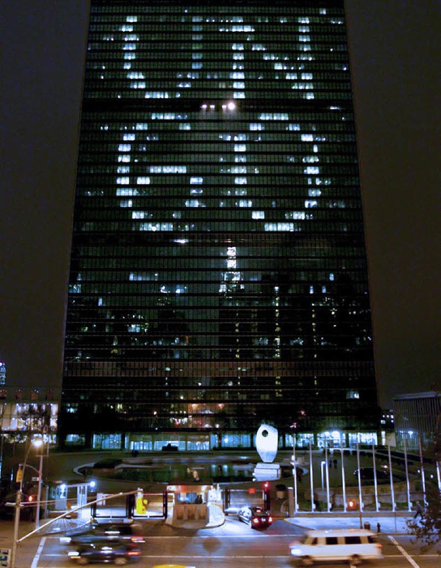 2005 feierte die UNO ihren 60. Geburtstag.  | Foto: dpa