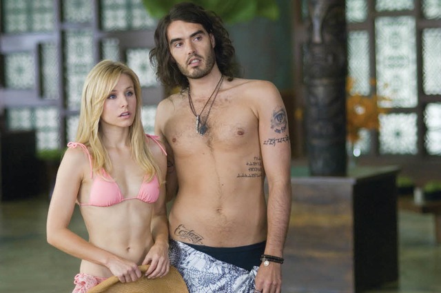 Sara und ihr Neuer: Kristen Bell, Russell Brand  | Foto: Copyright:  2008 Universal Studios. ALL RIGHTS RESERVED.