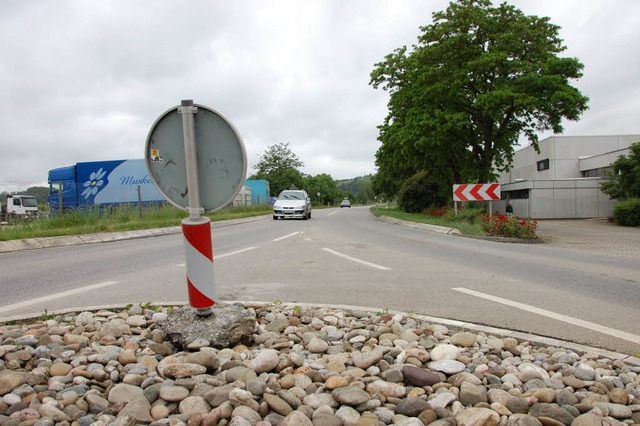 Wie wird das Gieenfeld, das sich link...n Schule und Ortszentrum angebunden?    | Foto: Frey