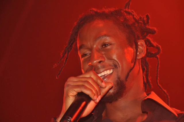 Hhepunkt in Straburg: Reggae-Snger Jah  Cure  | Foto: Julian Schmidt