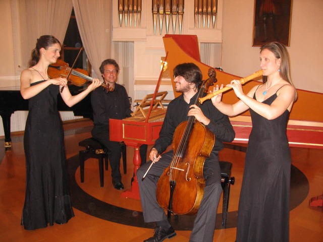 Leidenschaft, Spielfreude, groes Knn...virtuoser barocker Musik. susanne filz  | Foto: Susanne Filz