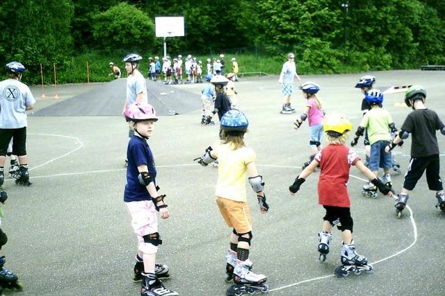 Rollen sind der Sommerersatz fr die Wintersportler