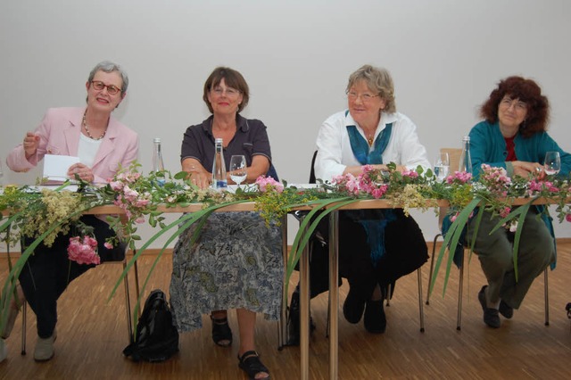 Sie wnschen sich mehr Frauen in der K... Hassenstein und Christiane Rattinger.  | Foto: Gertrude Siefke