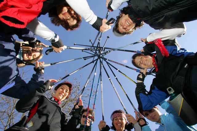 Nordic Walking tut Krper und Seele gut.    | Foto: SEEGER