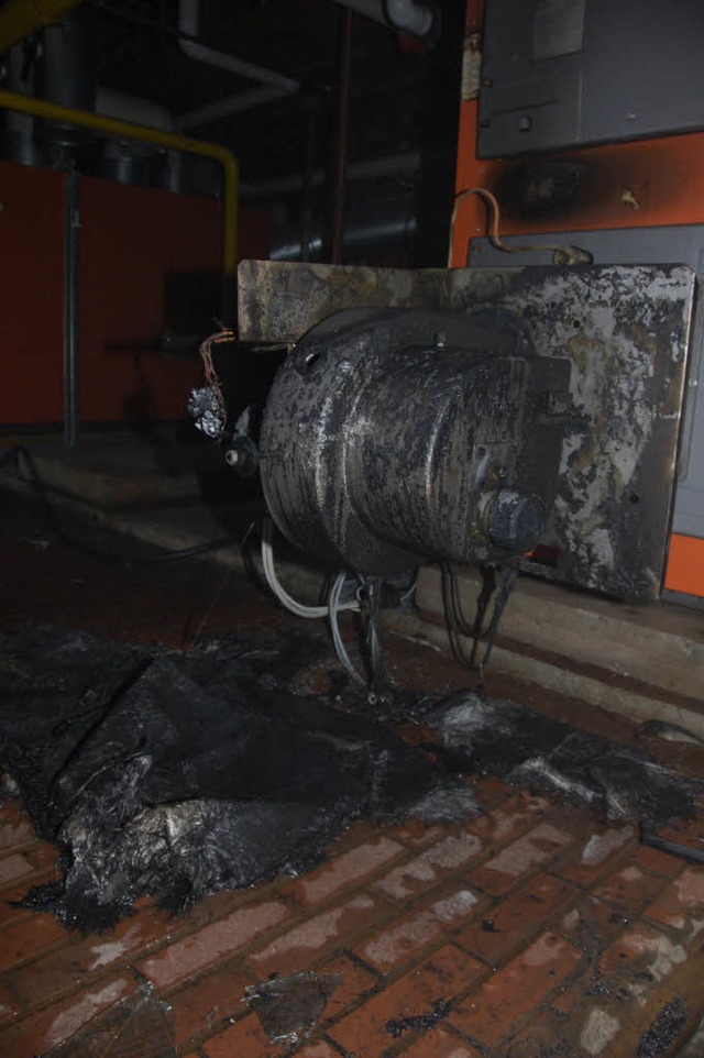 Ausgebrannt: Ein technischer Defekt an...hat den Kellerbrand am MPG ausgelst.   | Foto: Nicolas Scherger
