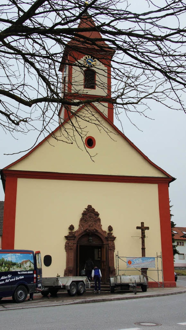 Die Marienkirche in Ettenheimweiler wird renoviert.   | Foto: K. Meyer