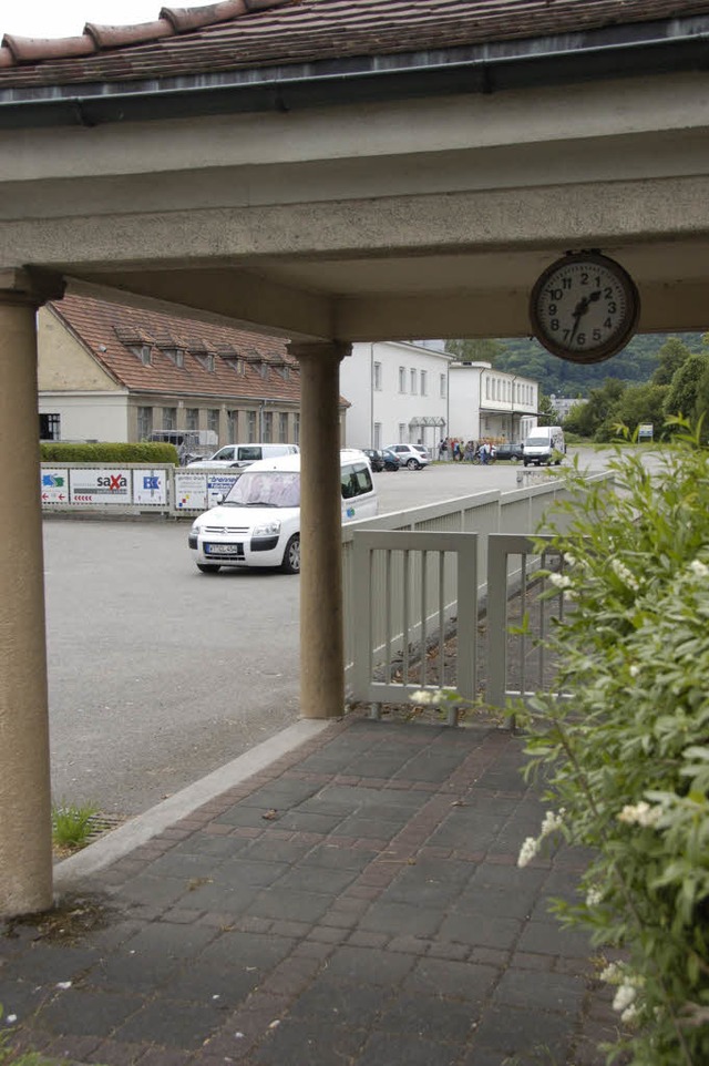 Noch steht das Pfrtnerhuschen auf dem Brennet-Areal in Bad Sckingen.   | Foto: Elisabeth Frieling