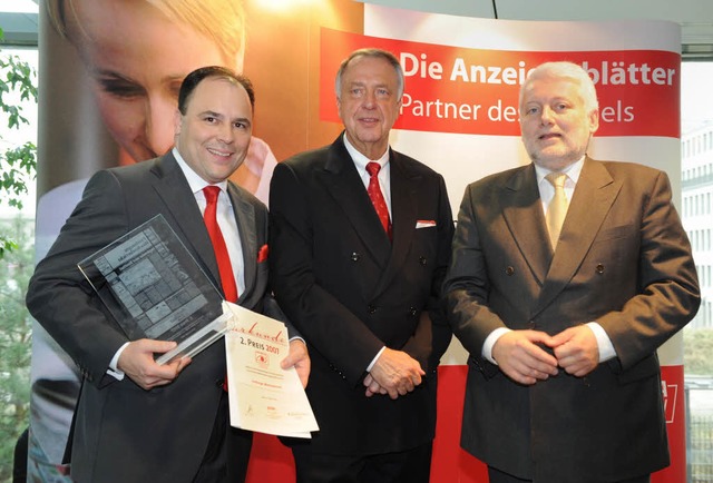 Freudige Gesichter bei der Verleihung  | Foto: BZ
