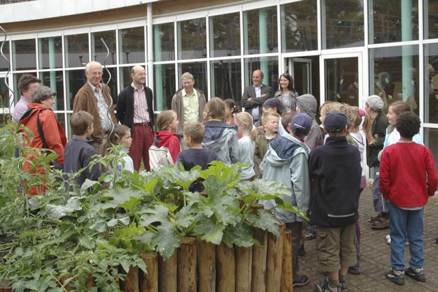 Den Schulgarten der Michael-Friedrich-...spizierte eine Wettbewerbskommission.   | Foto: Volker Mnch