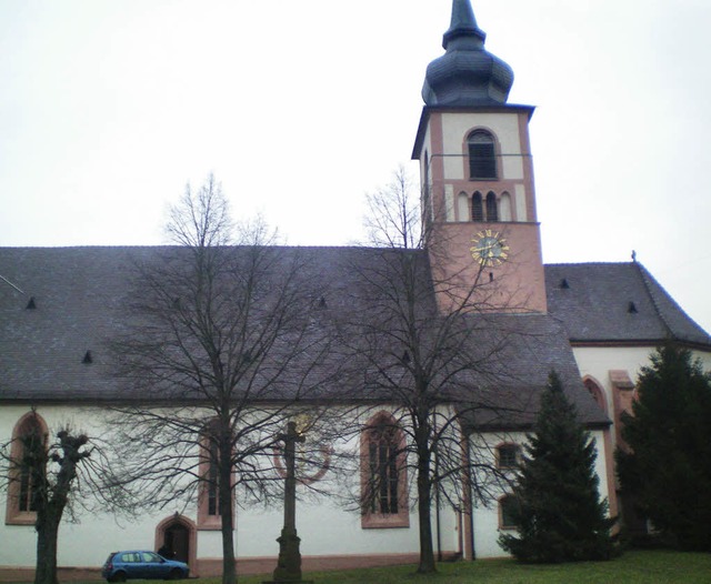 Der Innenraum der Kippenheimer Kirche ...Mrz ein Benefizkonzert veranstaltet.   | Foto: Privat