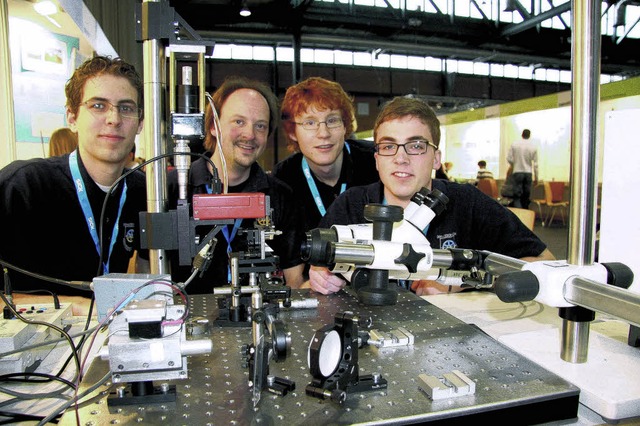 Das Donaueschinger Team beim Regionalw...er, Andreas Elben und Johannes Reiner   | Foto: Zurbonsen