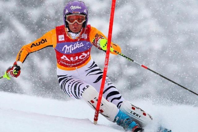 Maria Riesch gewinnt Slalom-Weltcup