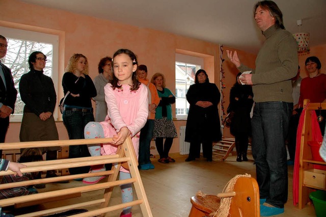 Die Rume der Kleinkindgruppe konnten am Samstag besichtigt werden.  | Foto: Regine Ounas-krusel