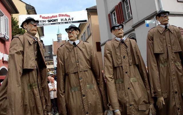 Wollen wiederkommen: Diese Straenkns...s Staufen&#8220; im vergangenen Jahr.   | Foto: MArkus Donner