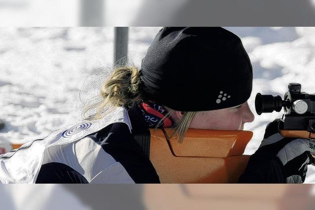 Annika Knoll deutsche Jugend-Vizemeisterin im Biathlon