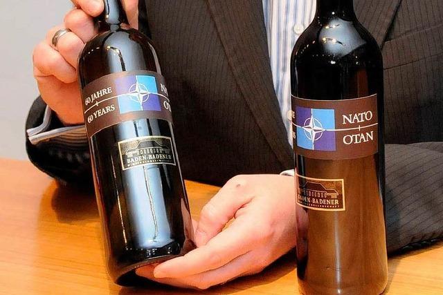 Sondertropfen frs Gipfeltreffen: Der Nato-Wein