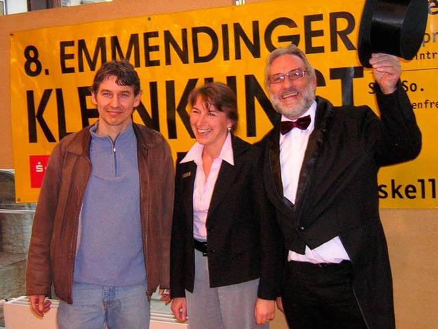 Freuen sich auf die Verleihung des  Kl...n, Beate Desenzani und Rainer Glaser.   | Foto: Walser