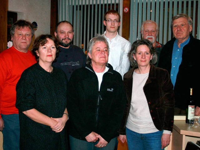 Die SPD-Kreistagskandidaten fr den  Wahlbezirk 7.  | Foto: Lothar Kpfer