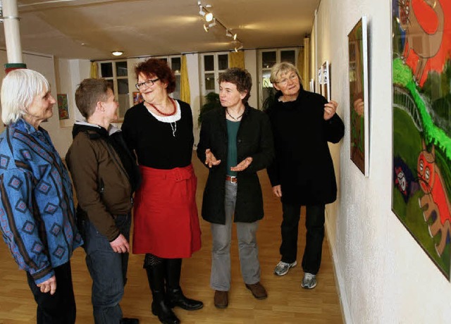 Bilder  vom Leben auf der Strae:  Son...lung ins Frauen-Lesben-Zentrum geholt.  | Foto: Rita Eggstein