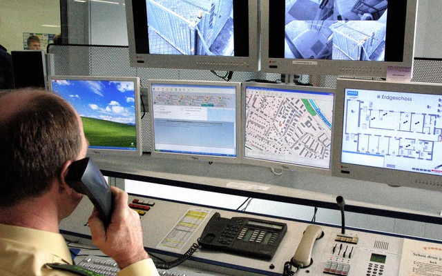 Im neuen Polizeirevier in Breisach bef...ich die Technik auf dem neusten Stand.  | Foto: Christine Aniol