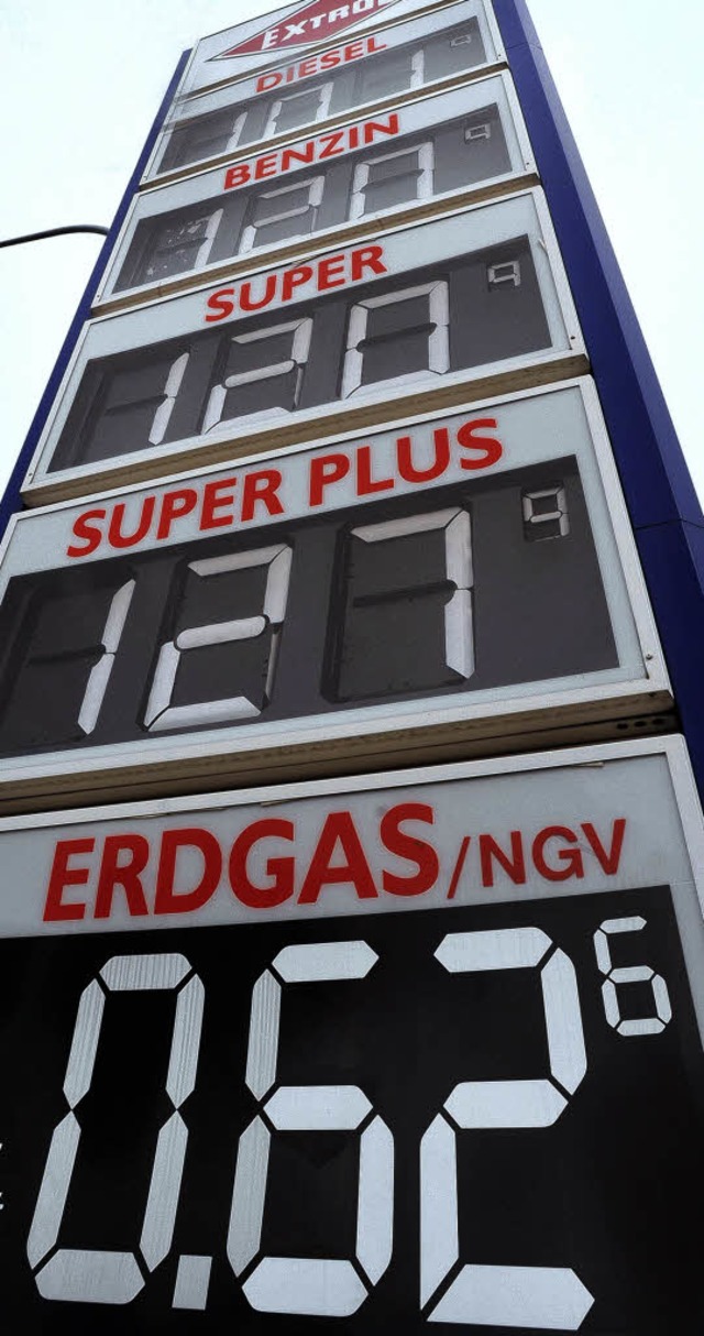 Erdgas nach &#8222;Benzinma&#8220; gemessen kostet 0,626 Euro<ppp></ppp>   | Foto: Bamberger