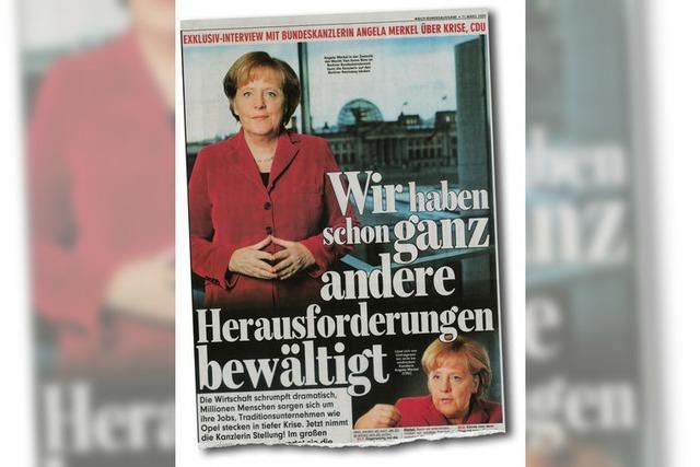 Angela Merkel - Regieren mit der Boulevardpresse