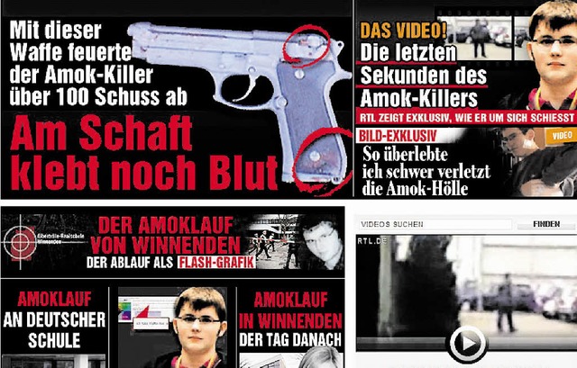 Information oder Sensationsbefriedigun...e<BZ-FotoNurRepro>bz</BZ-FotoNurRepro>  | Foto: Bild