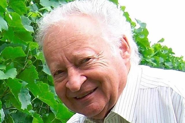 Weinparadies-Generalsekretr Ottmar Schilli geht in den Ruhestand