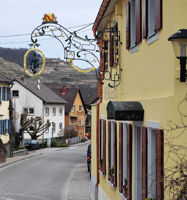 Bietet allerlei Gaumengensse: das Res... &#8222;Rebstock&#8220; in Oberbergen.  | Foto: benjamin Bohn