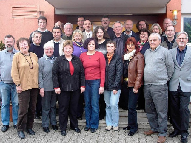 Die Kandidatinnen und Kandidaten der SPD fr die Kommunalwahl  | Foto: Sabine Ehrentreich