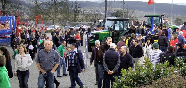 Die  alljhrlich stattfindende Frhjah...sende von Besuchern nach Tannenkirch.   | Foto: Bethe