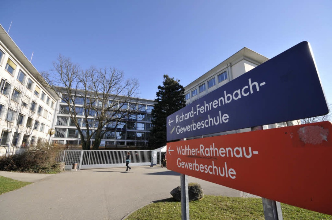 Drohung mit Folgen: An der Richard-Feh...le konnten die Schler daheim bleiben.  | Foto: Ingo Schneider