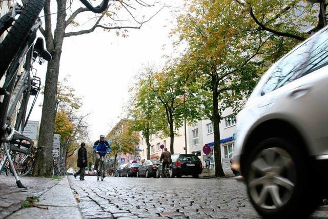 Schafft Freiburg mancherorts die Verkehrsregeln ab?