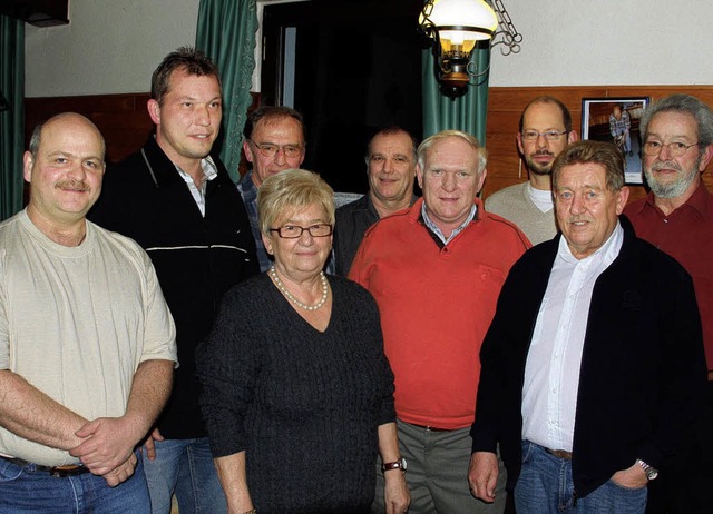 Die CDU-Kandidaten    in Hausen (von l...nn, Marcus Rilling und Hans Andreatta   | Foto: Hans-Jrgen Hege