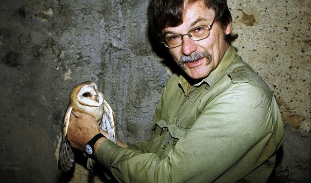 Christian Harms, Biologe und Vogelfreu...einem eindrucksvollen Vortrag bewies.   | Foto: anne freyer