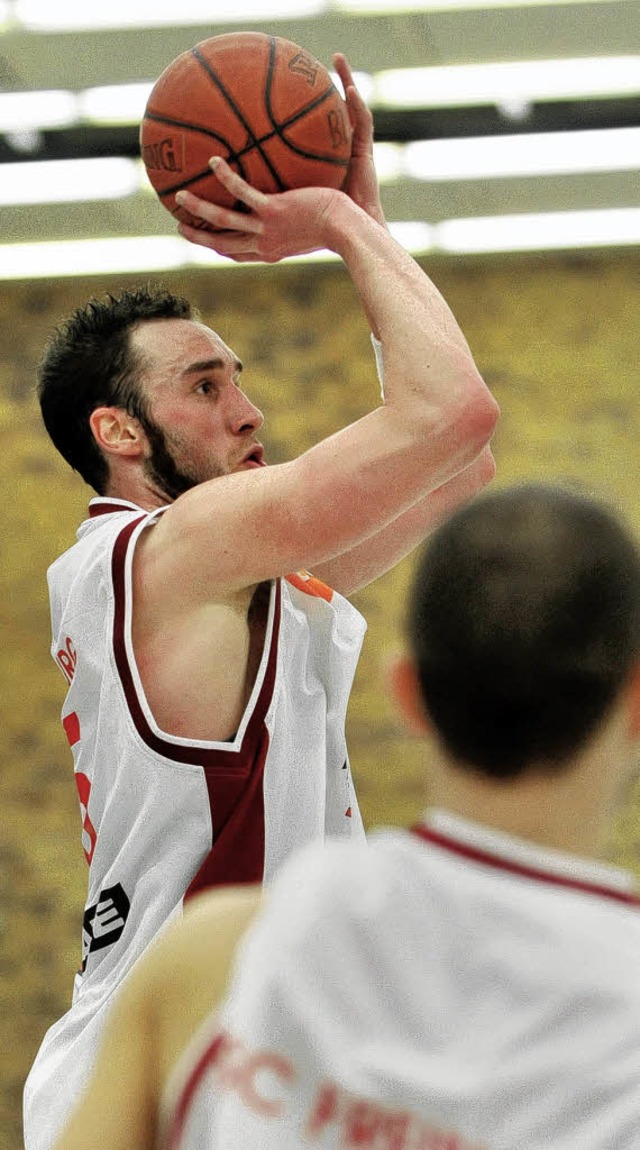 USC-Neuzugang  Mike Kinsella und seine...Crailsheim ernorm unter Erfolgsdruck.   | Foto: Patrick Seeger