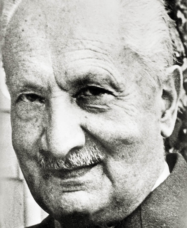 In Frankreich wieder heftig umstritten: Martin Heidegger   | Foto: afp