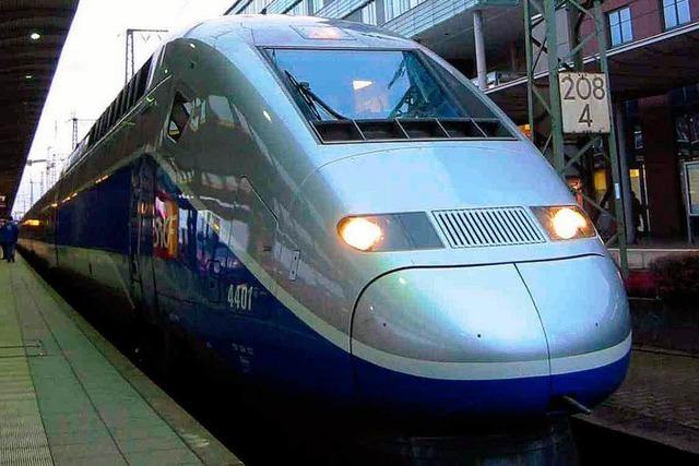 TGV-Anschluss für Freiburg immer wahrscheinlicher