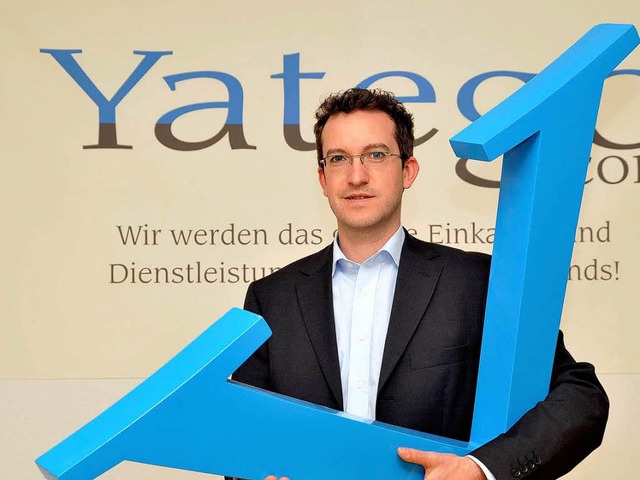 Stephan Peltzer ist Geschftsfhrer der Yatego GmbH in St. Georgen.  | Foto: Thomas Kunz