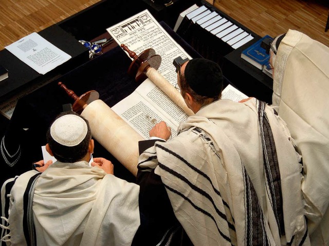 Die Erffnung der Lrracher Synagoge w...&#8222;Erinnern und Vergessen&#8220;.   | Foto: Sabine Ehrentreich